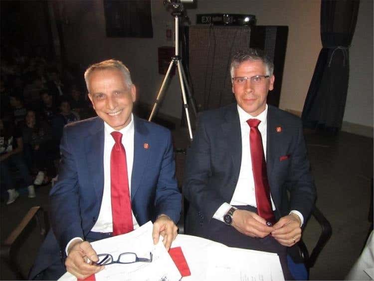 Rosario Margareci e Giovanni Cernigliaro